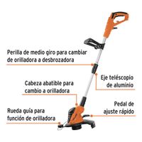 Desbrozadora Eléctrica 550W