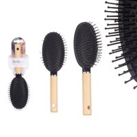 Peine Ovalado para Cabello con Mango de Madera