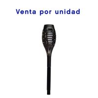 Estaca Solar Led Negra con Switch 13.5 Plg
