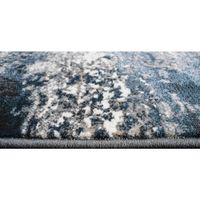 Alfombra de Área Canyon Azul con Beige 133x195 Cm