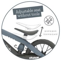 Bicicleta Bmxie Vroom Gris - Chillafish