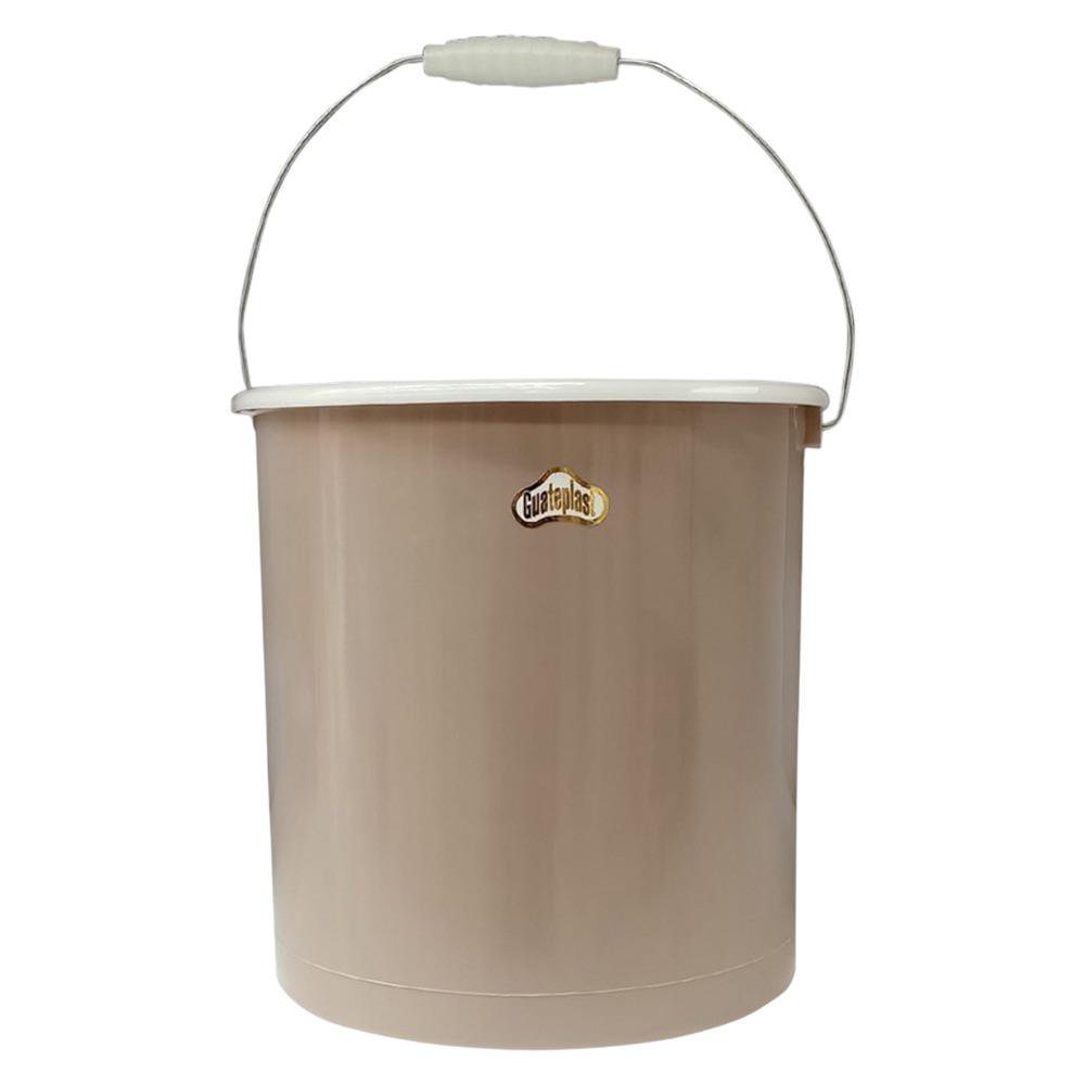 Cubeta con Tapa Café - Varias Capacidades 15 l