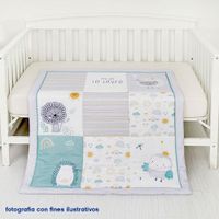 Set De Edredón Para Cuna Parches 2 Pzas.