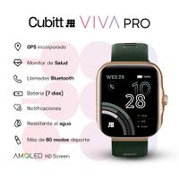 Smartwatch Viva Pro Verde - Cubitt