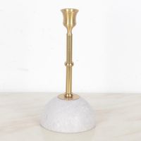 Candelero-Dorado-con-Base-de-Marmol-25-Cm
