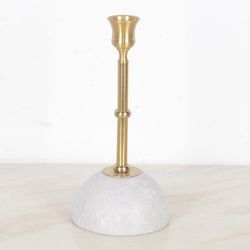 Candelero-Dorado-con-Base-de-Marmol-25-Cm