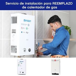 Reemplazo de Calentador de Gas