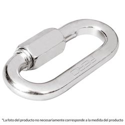 Eslabón Con Seguro 1/4 Plg - Fiero