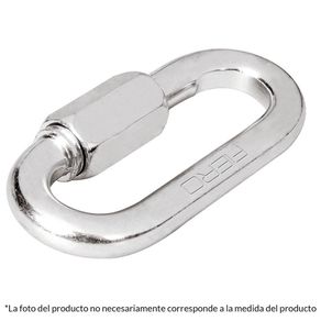 Eslabón Con Seguro 1/4 Plg - Fiero