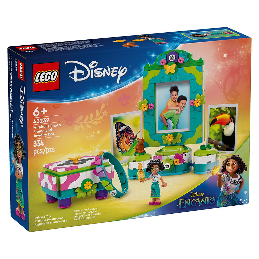 LEGO Disney Marco de Fotos y Alhajero de Mirabel #43239 de 334 Piezas