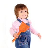 Pala de Juguete Naranja para Arena con Orificios 40 Cm