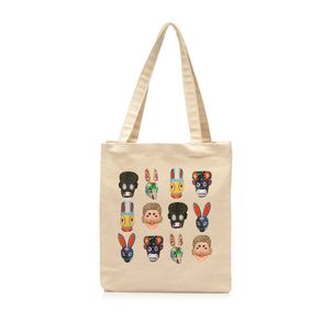 Bolsa Tipo Totebag De Lona Natural