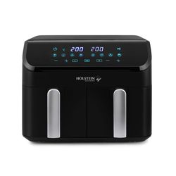 Freidora de Aire Doble con Cesta 9.5 L Negra