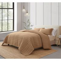 Set de Cubrecama Melange Mostaza King