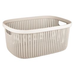 Canasta de Lavandería 32 L Beige Colores Surtidos