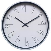 Reloj de Pared a Batería Blanco 140x40x5 Cm - Concepts