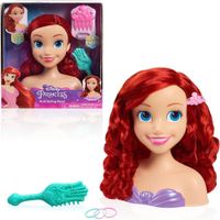 Juguete de Cabeza para Estilizar Disney Princess Ariel 7 Pzas