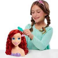 Juguete de Cabeza para Estilizar Disney Princess Ariel 7 Pzas