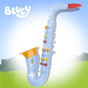 Saxofón de Juguete 8 Notas Diseño Bluey