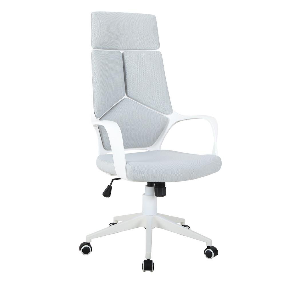 Silla de Oficina Brig Giratoria con Cabecera de 114 a 124 cm Color Gris