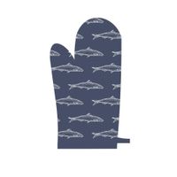 Guante de Cocina Estampado de Pescados
