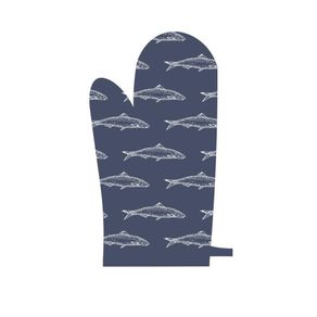 Guante de Cocina Estampado de Pescados