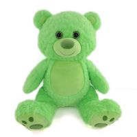 Peluche Oso Verde de 15 Plg, Suave y Abrazable