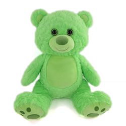 Peluche Oso Verde de 15 Plg, Suave y Abrazable