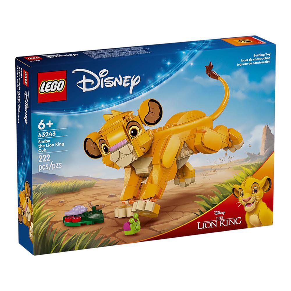 LEGO Disney Simba Cachorro de El Rey León #43243 de 222 Piezas