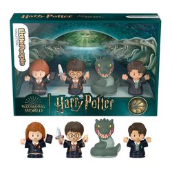Set de 4 Figuras Coleccionables Harry Potter y La Cámara Secreta