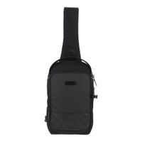 Mochila Cruzada Negro 18x10x30 Cm - Airpack