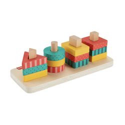 Juego de Clasificación de Formas Fisher-Price de Madera