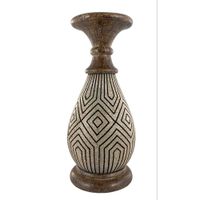 Candelero de Poliresina 14x14x31.5 Cm