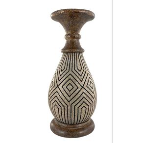Candelero de Poliresina 14x14x31.5 Cm