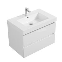 Mueble con Lavamanos Empotrable Selene Blanco
