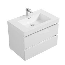 Mueble con Lavamanos Empotrable Selene Blanco