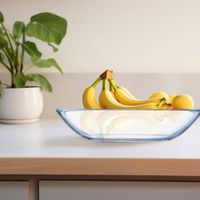Plato Naturali para Sopa de Vidrio Templado 7.8 Plg