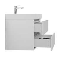 Mueble con Lavamanos Empotrable Selene Blanco