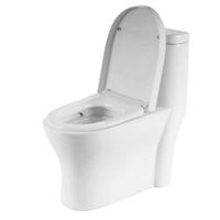 Sanitario Asiento Elongado Blanco Brillante