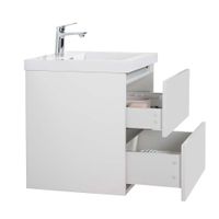 Mueble con Lavamanos Empotrable Selene Blanco