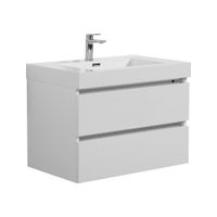 Mueble con Lavamanos Empotrable Selene Blanco
