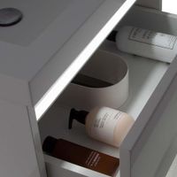 Mueble con Lavamanos Empotrable Selene Blanco