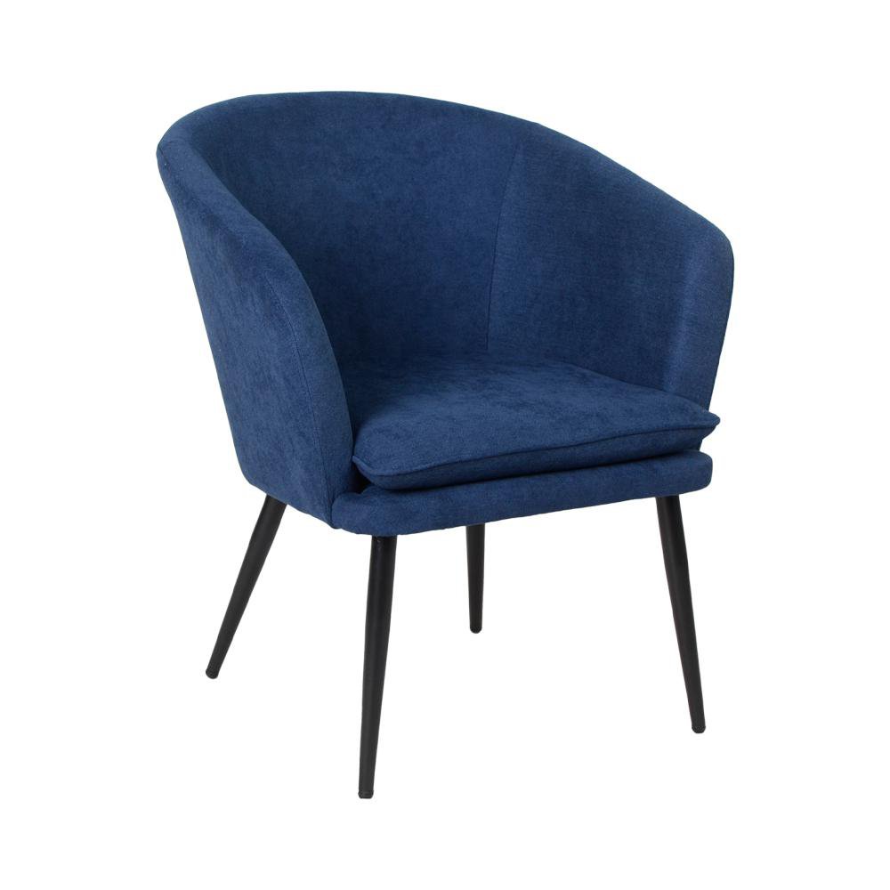 Silla Dixi Azul 68x64x78 cm para Sala y Exterior Diseño Moderno Azul