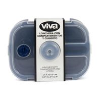 Caja para Lonchera con Compartimientos Colores Surtidos
