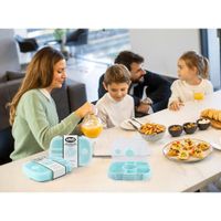 Caja para Lonchera con Compartimientos Colores Surtidos