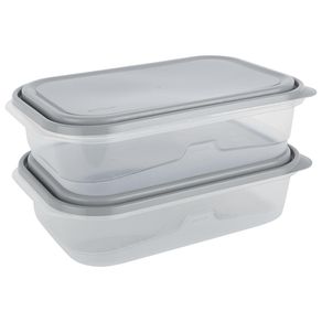 Contenedor Rectangular Extra Grande 2 Uds