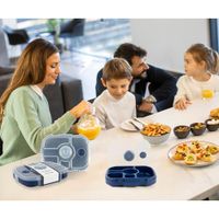 Caja para Lonchera con Compartimientos Colores Surtidos
