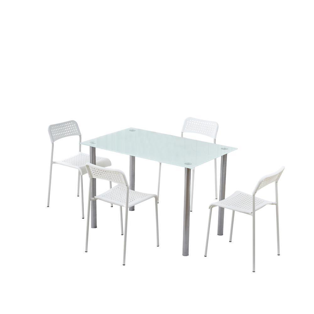 Comedor Rectangular Mariana Blanco