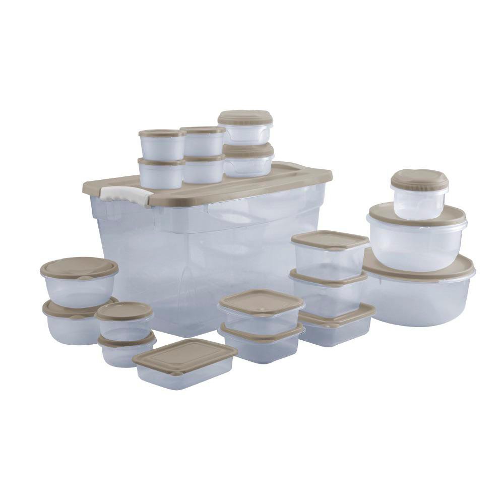 Set de 20 Contenedores Herméticos con Caja Organizadora - 40 Piezas Set de 20 Contenedores Herméticos con Caja Organizadora, 40 Piezas