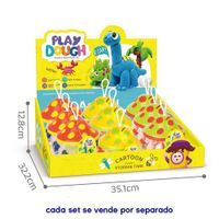 Set de Plasticina con Accesorios 12 Pzas